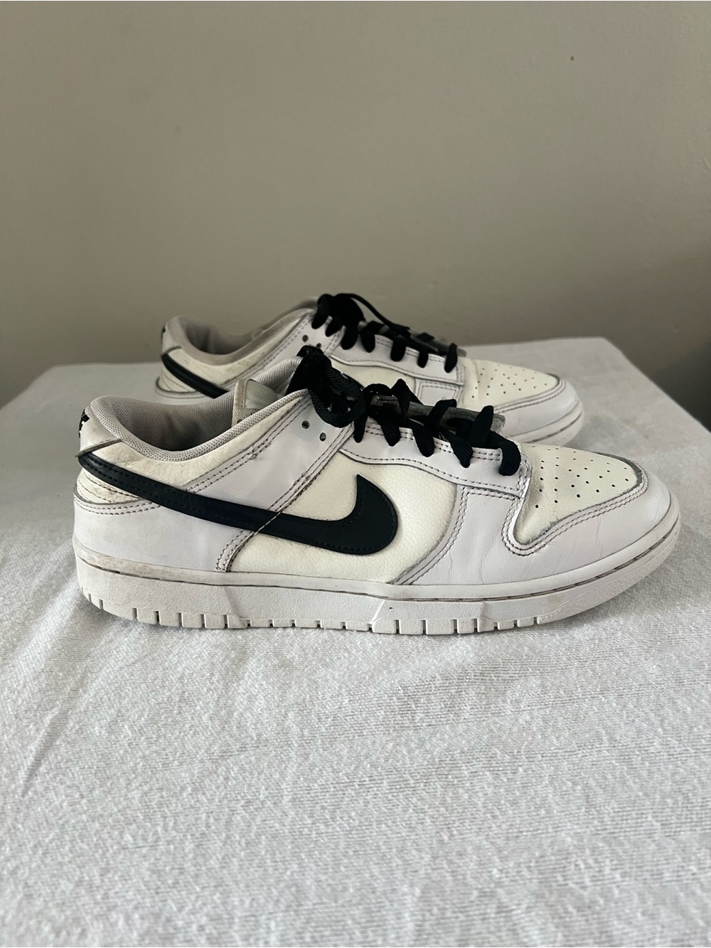 Nike Dunk Low Reverse Panda White Black DJ6188-101 Men’s 9.5 Casual Sneakers